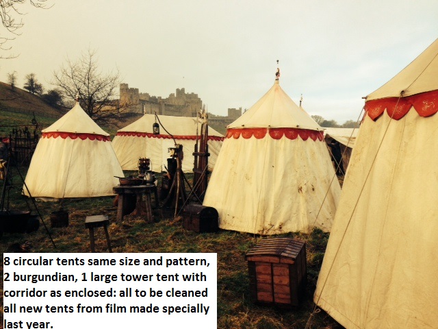 Tent interior from "The Tudors"